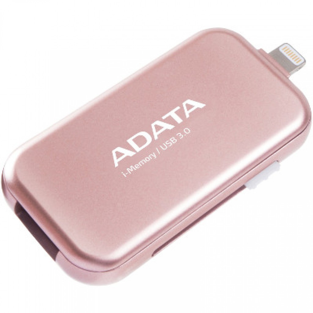 Pen Drive ADATA for iPhone, iPad and iPod 32GB Rose Gold (AUE710-32G-CRG~11750014) Original