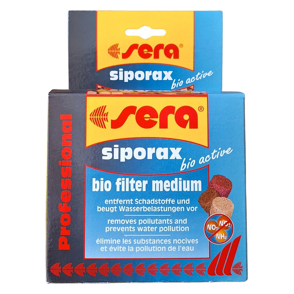 Mídia Biológica Sera Siporax Bio Active Professional 210 g