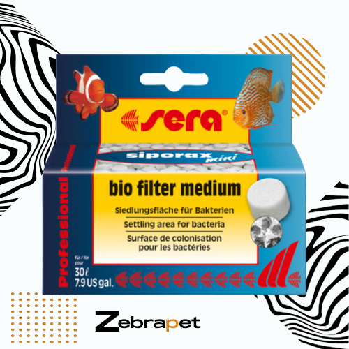 Sera Siporax Mini Professional 35g - Mídia Biológica para Aquários