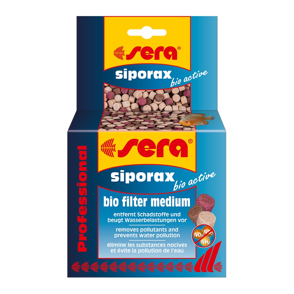 Sera Siporax Bio Active Professional 210g - Mídia Biológica