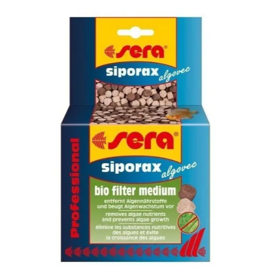 Siporax Algovec Professional Sera 210g Mídias Biológicas para Aquário