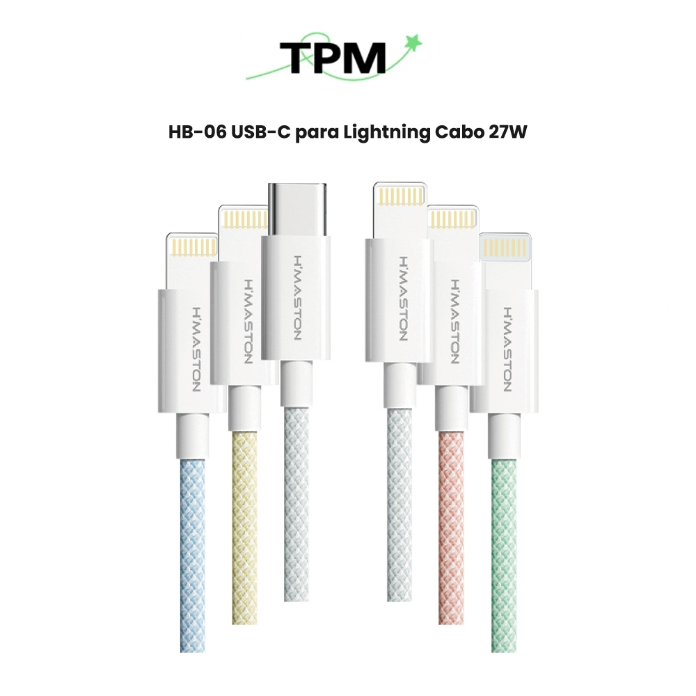 HB06-2 PD 27W Type-c Lightning Fast Turbo Charging Cable for iPhone 14 13 12 11 Pro Max