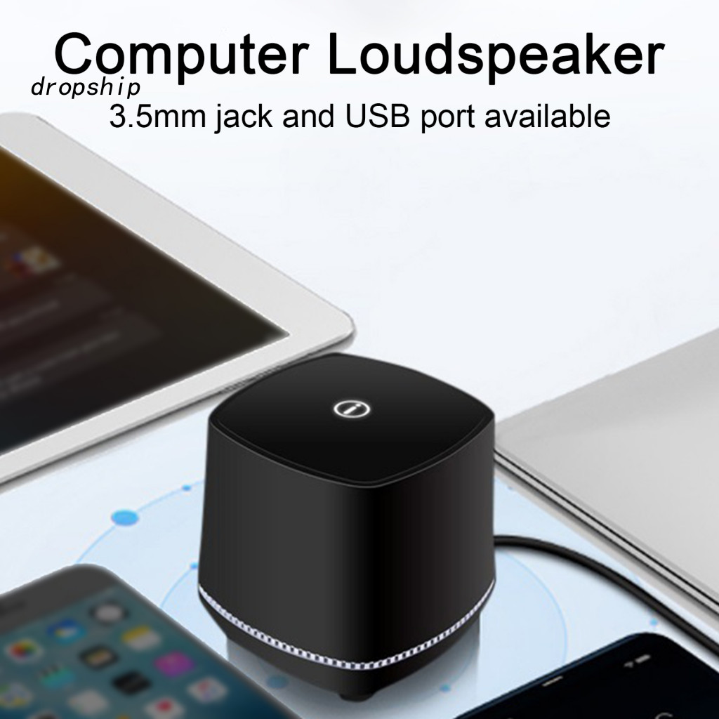 Portable Speaker Immersive Wired 3d Surround Sound Subwoofer Loudspeaker for Home Office Computer – High-quality Stere