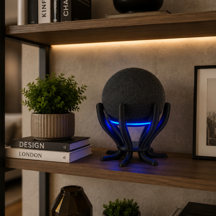 Suporte Base para Alexa Echo Dot e Echo Pop | Suporte Premium Impresso em 3D