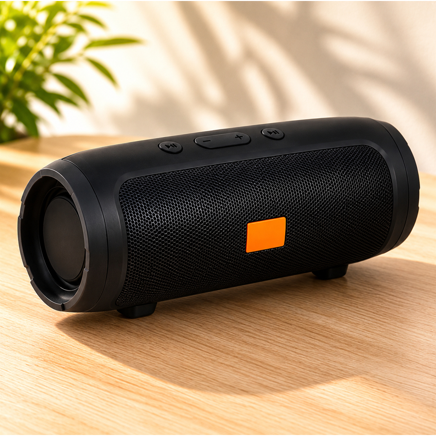 Caixa De Som Bluetooth Portátil Som Potente Rádio FM USB