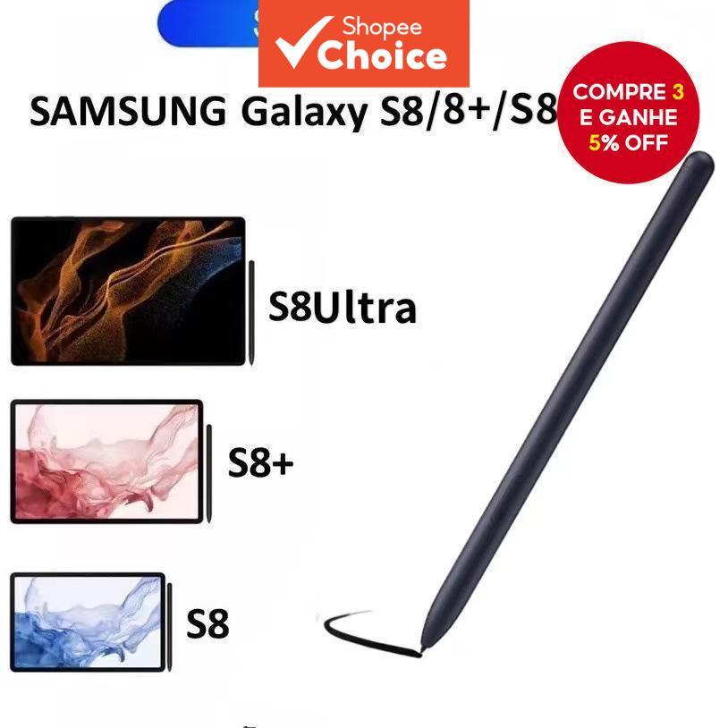Caneta para tablet Samsung Galaxy S8 S7 FE S6 Lite S7+ S8+ S9 S9FE S10plus caneta touch sem Bluetooth