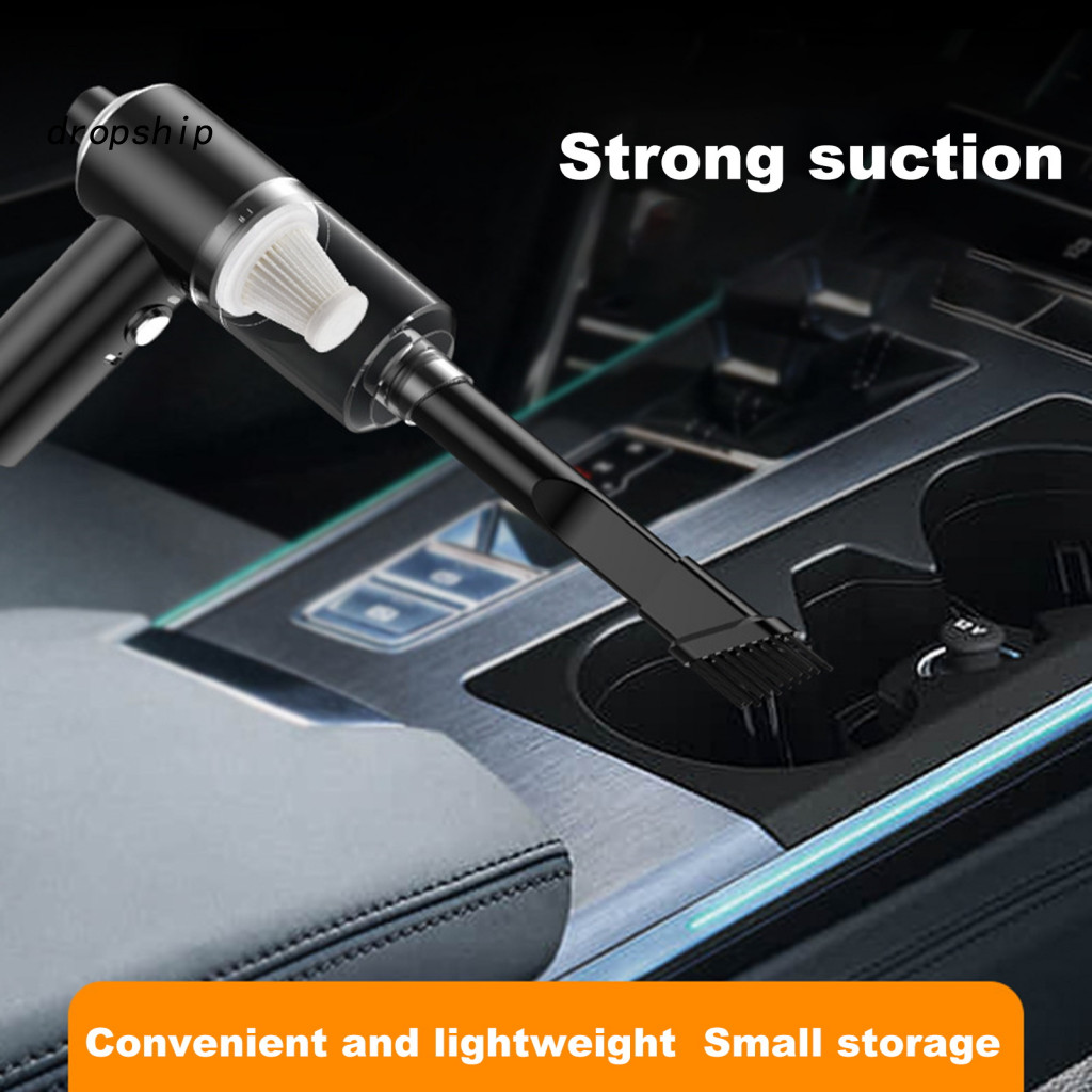 Strong Blowing Power Car Vacuum Portable Wireless Cleaner with Suction Three-layer Filtration Low Noise Multifunctional