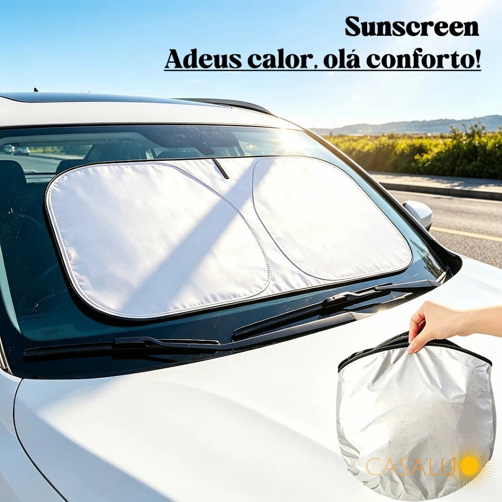 Foldable Car Windshield Sunshade Umbrella Sunscreen Guarda Sol Portátil Para-Brisa Visor Universal