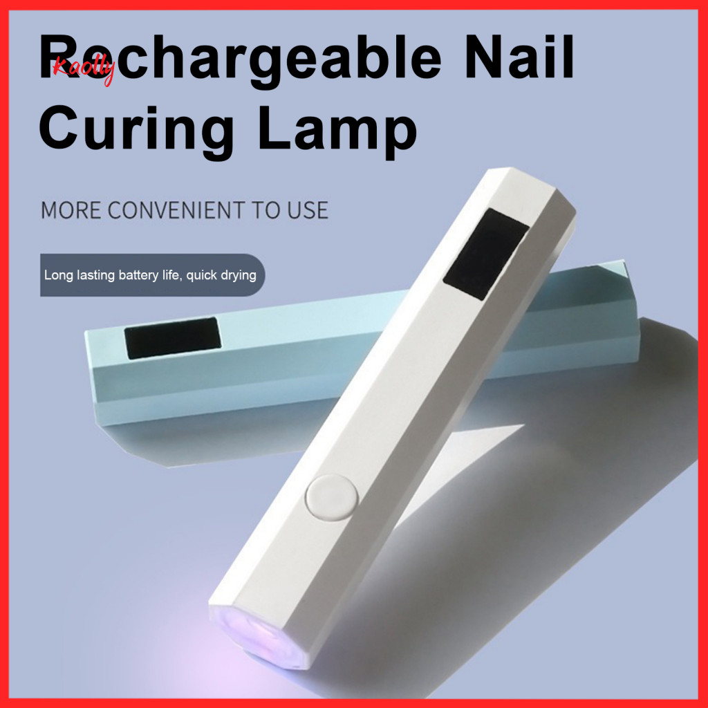 Portable Rechargeable Mini Nail Uv Lamp with Led Display – Fast Curing Gel Polish Dryer for Art Compact and Lightweigh