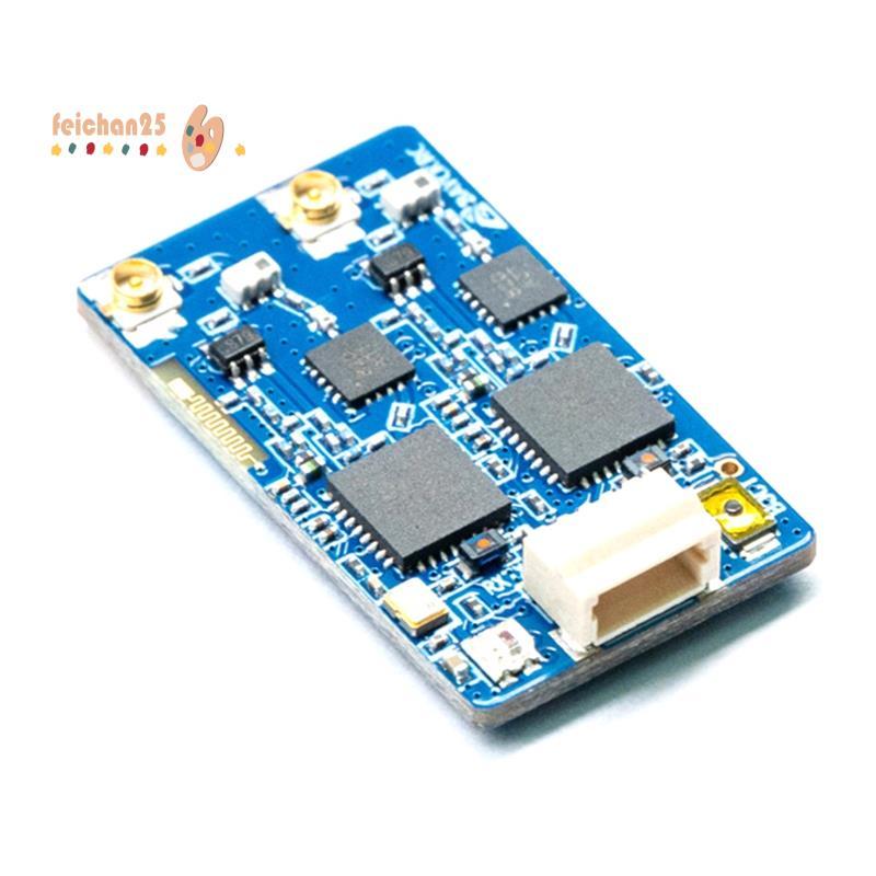 [Fast F] ELRS 915 Mhz 2.4 Ghz Dual Band Gemini Receptor ExpressLRS RX TCXO Para RC FPV Racing Drone De Longo Alcance Asa