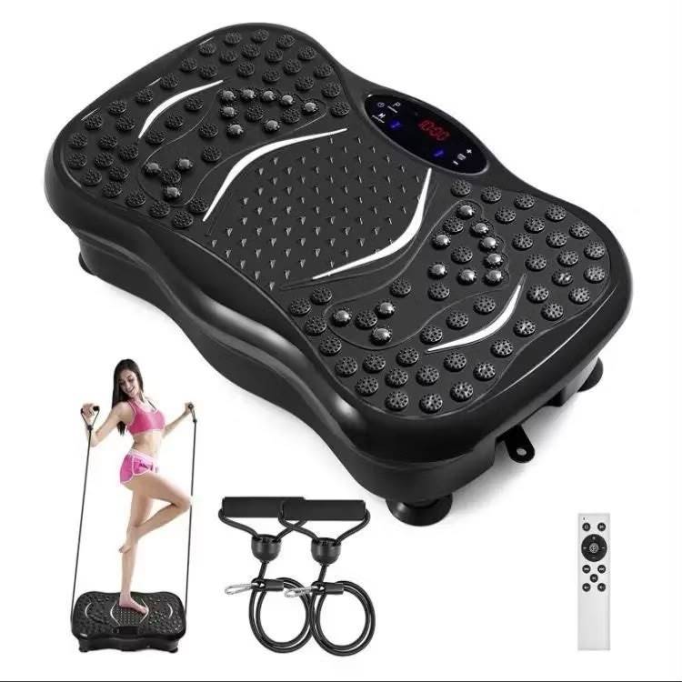 Plataforma Vibratória Emagrecimento, 99 Níveis c/ Controle Remoto e Bluetooth (Bivolt)