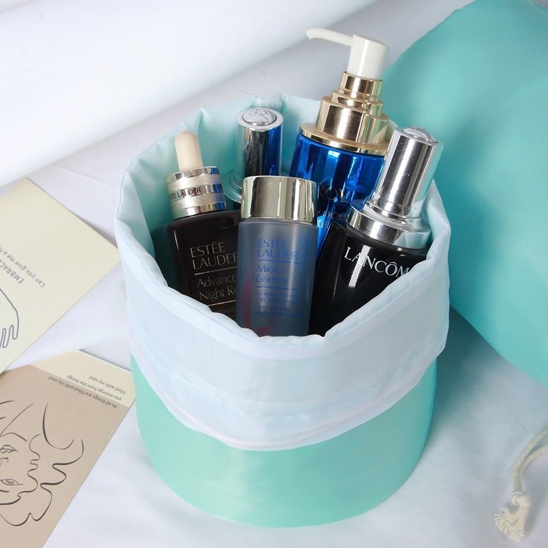 Europeu único batom cosmético creme Bluetooth fone de ouvido cabo de dados saco de armazenamento feixe à prova de choque