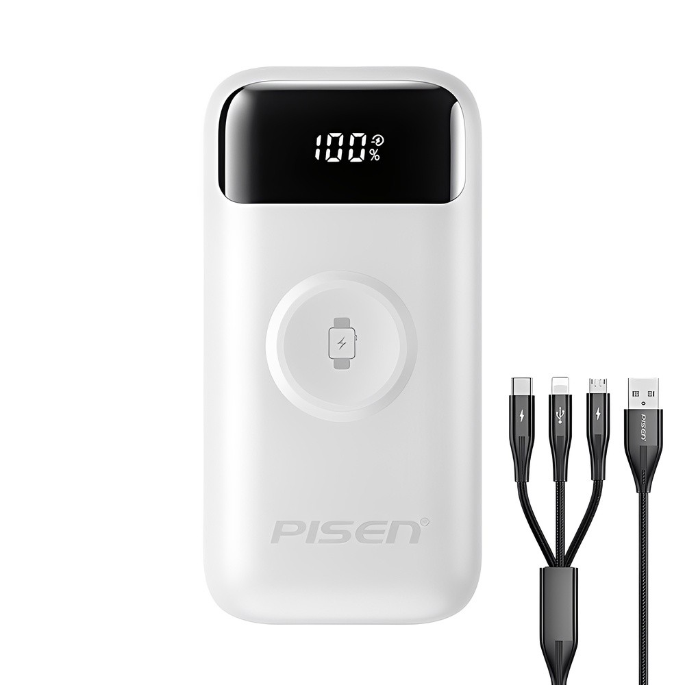 Cabo Usb 3 em 1 Macho/Macho Usb A para Lightning/USB-C/Micro 1.2 Metros Preto + TP-D104, Design Compacto e Portátil (K-9