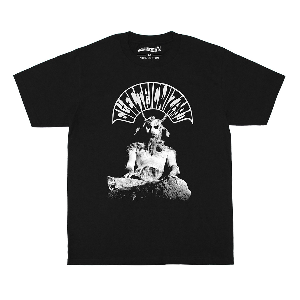 Music Soul Camiseta Unissex Electric Wizard Stoner Rock Caveira Cabra Estampa Algodão Confortável Estilosa Retrô Moda