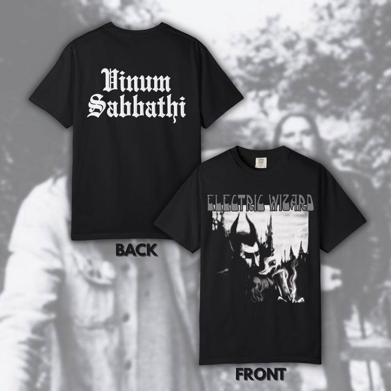 Music.Soul Camiseta Unissex Electric Wizard Dopethrone Estampa Rock Moderna Confortável Estilosa Casual