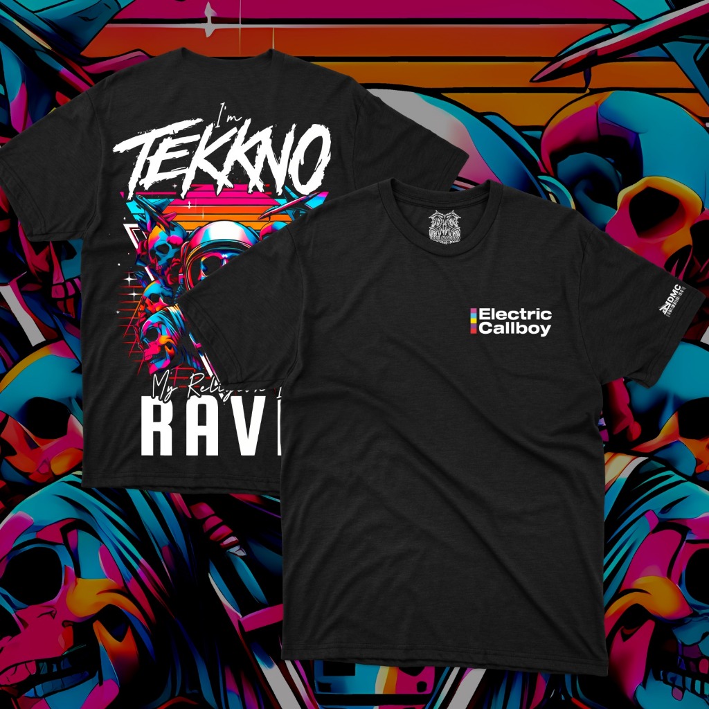 Camiseta Electric Callboy - TEKKNO