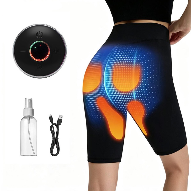 Calça De Fitness Inteligente Toner Muscular Quadris Trainer Carga USB Nádegas Massagem Ajuda Elevador Moldar Apertar Bun