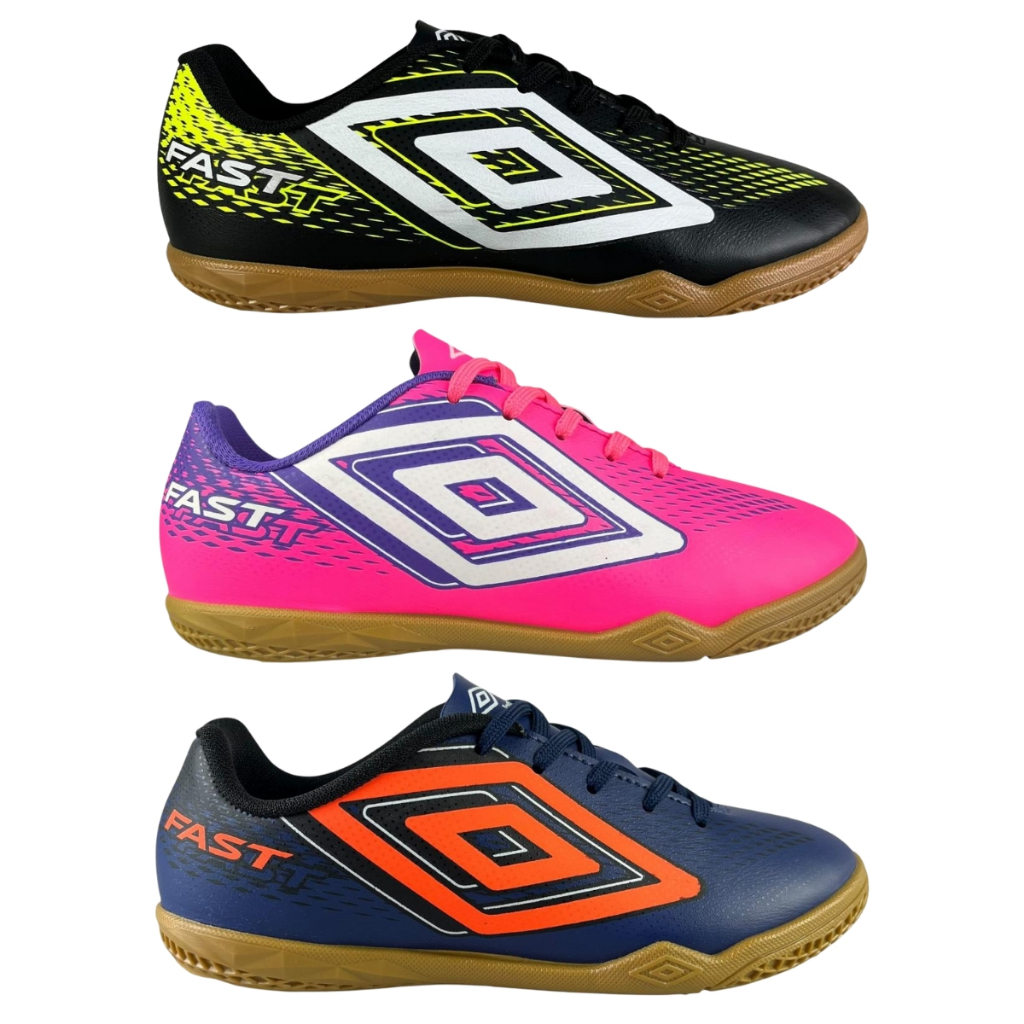 Chuteira Juvenil Futsal Umbro Fast ll Jr