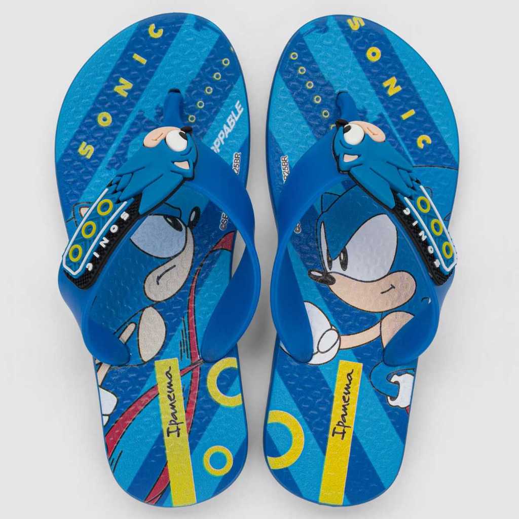 Chinelo de Dedo Infantil Sonic Fast Ipanema 27463