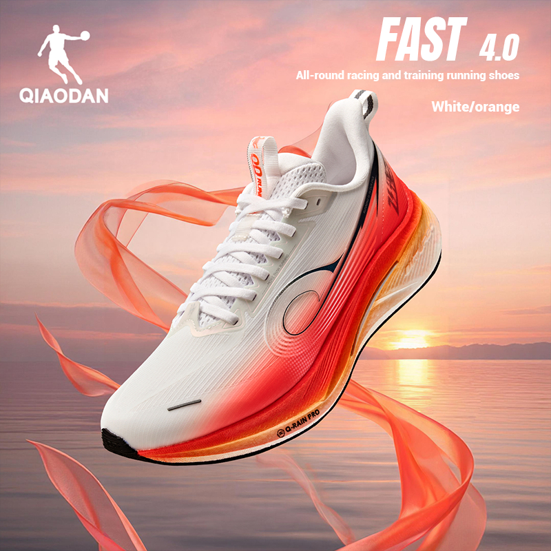 Qiaodan FAST 4.0 Tênis De Corrida Masculino Para Todas As Estações QXB023264207