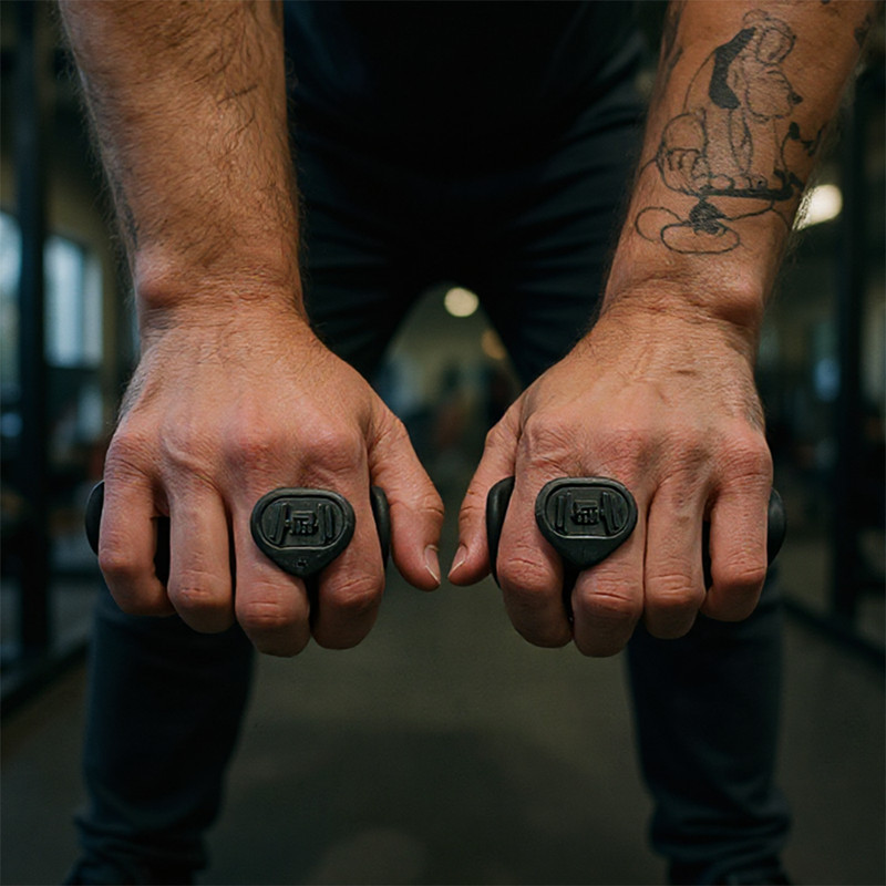 Luva Profissional Entre os Dedos Original Premium Crossfit Treino Intenso