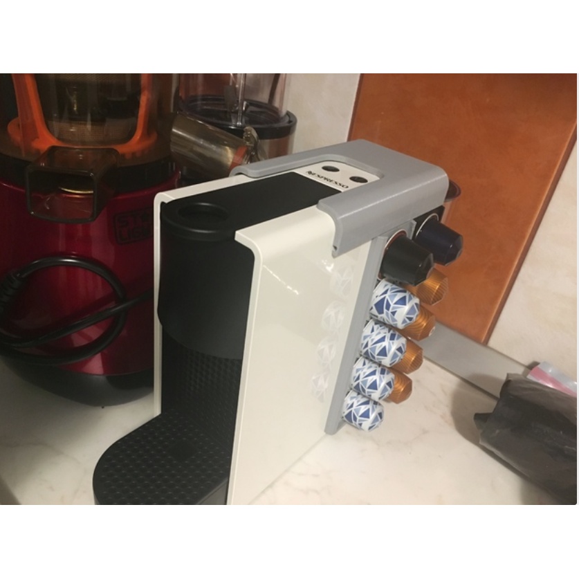 Suporte Compatível para Cápsulas Essensa C30 Mini – Impressão 3D em Cor Preta – Organização Prática e Estilo Moderno – Leve e Resistente – Ideal para sua Cozinha