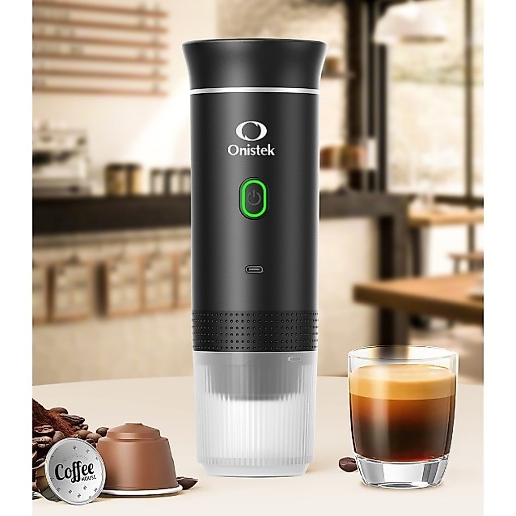 Mini Máquina Café Expresso 3 em 1 Profissional de Alta Pressão - Portátil e Sem Fio