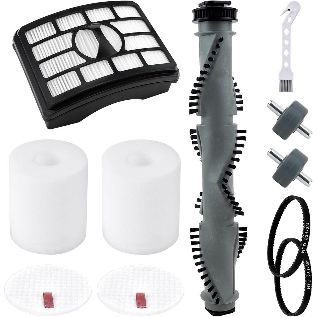 Brush Roller Belts Filters Kit for Shark Rotator Professional Lift-Away Upright Vacuum NV500 NV501 NV502 NV505 NV550 NV5