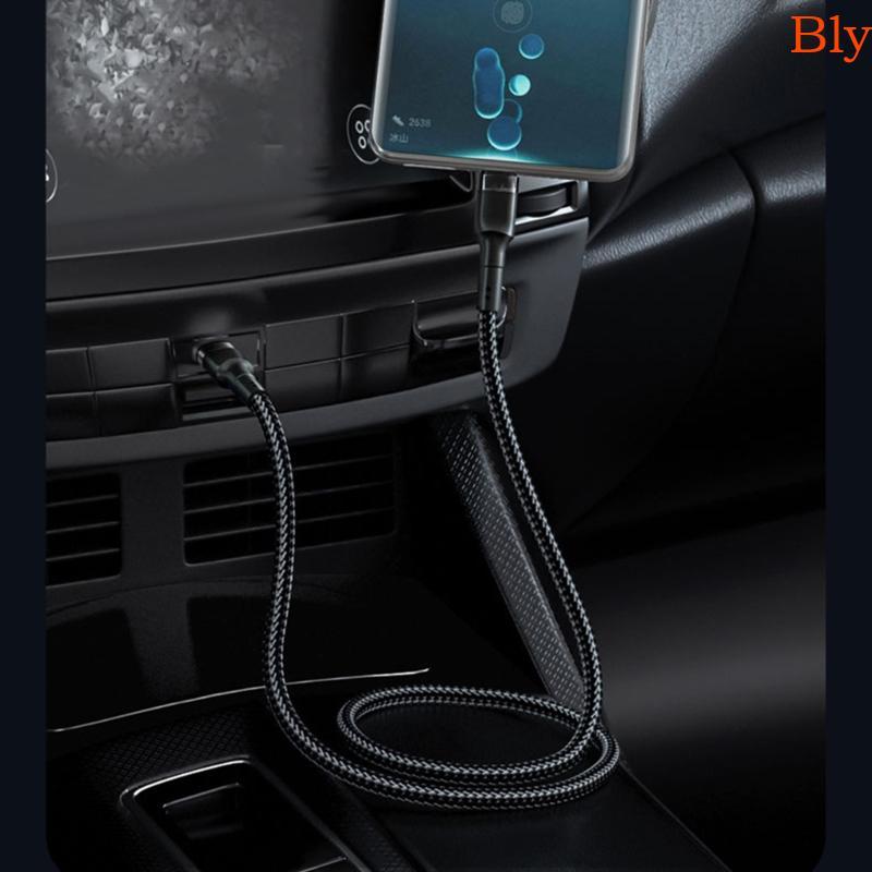 Cabo De Carregamento Bly Fast Speed Type C Para 120W 10A Cabos De Entrega De Energia Smartphones , Tablets , Laptops