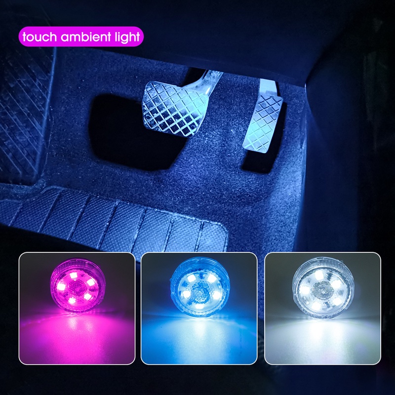Lâmpada De Teto Para Automóvel Mini Led Touch Switch Light Auto Wireless Ambiente Portátil De Leitura Noturna