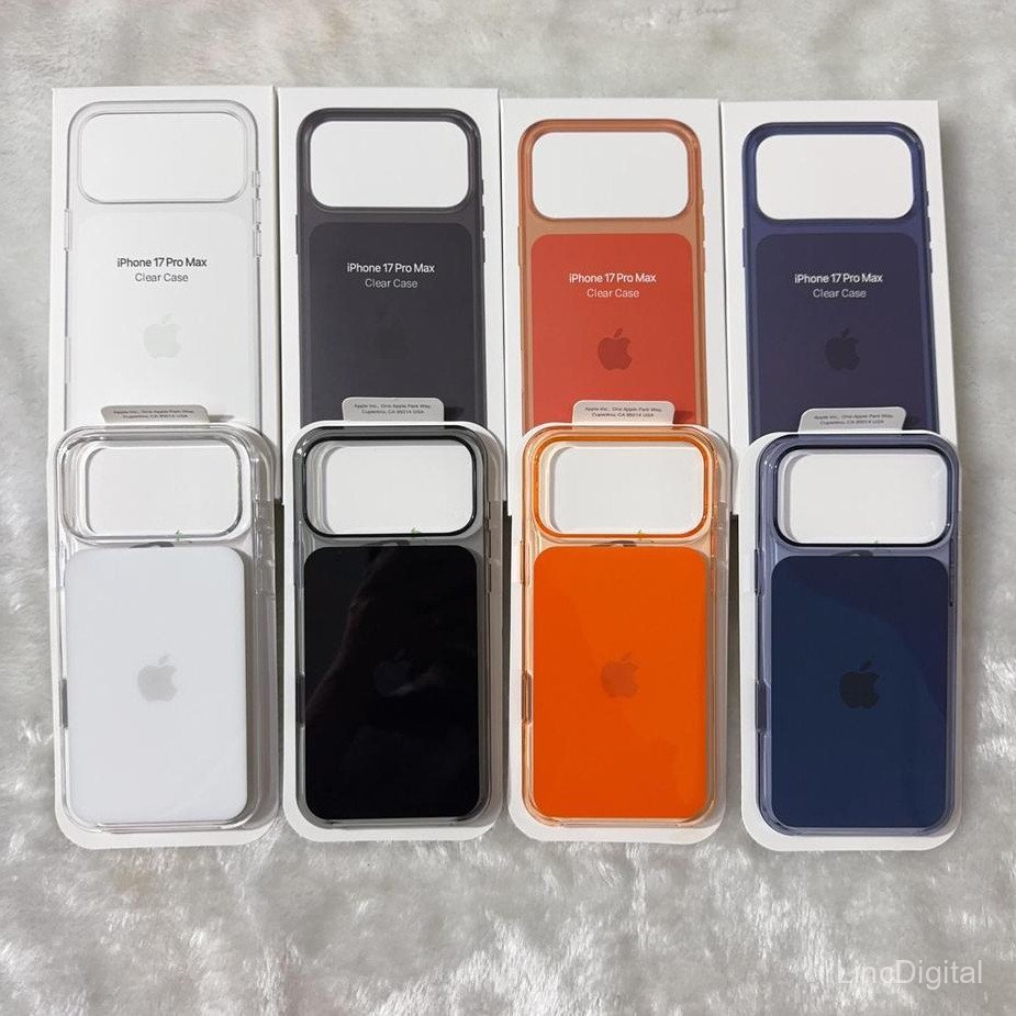 Magsafe transparent magnetic protective case for iPhone 17 Pro Max Camera Ai Button