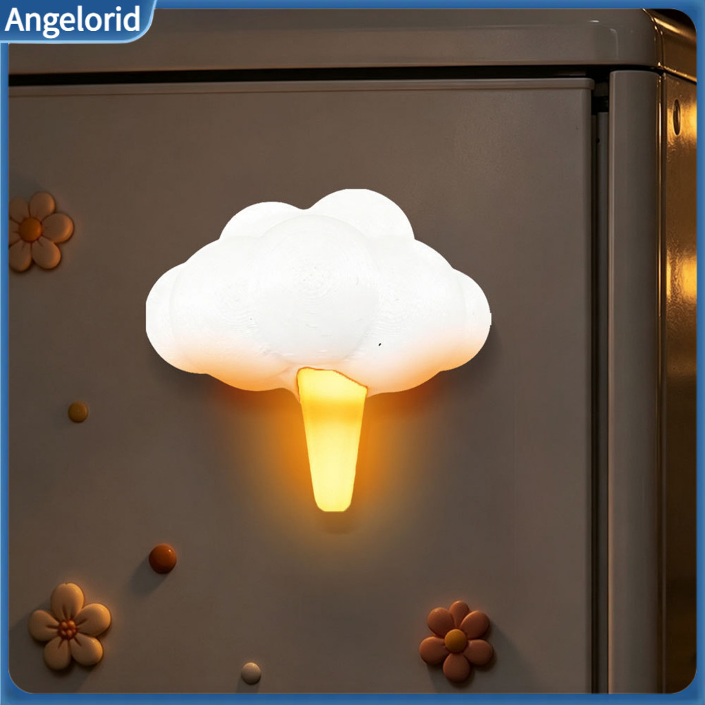 Cloud Shape Decorative Lamp Magnetic Night Light 3d Led Refrigerator Magnet for Home Kitchen for Southeast