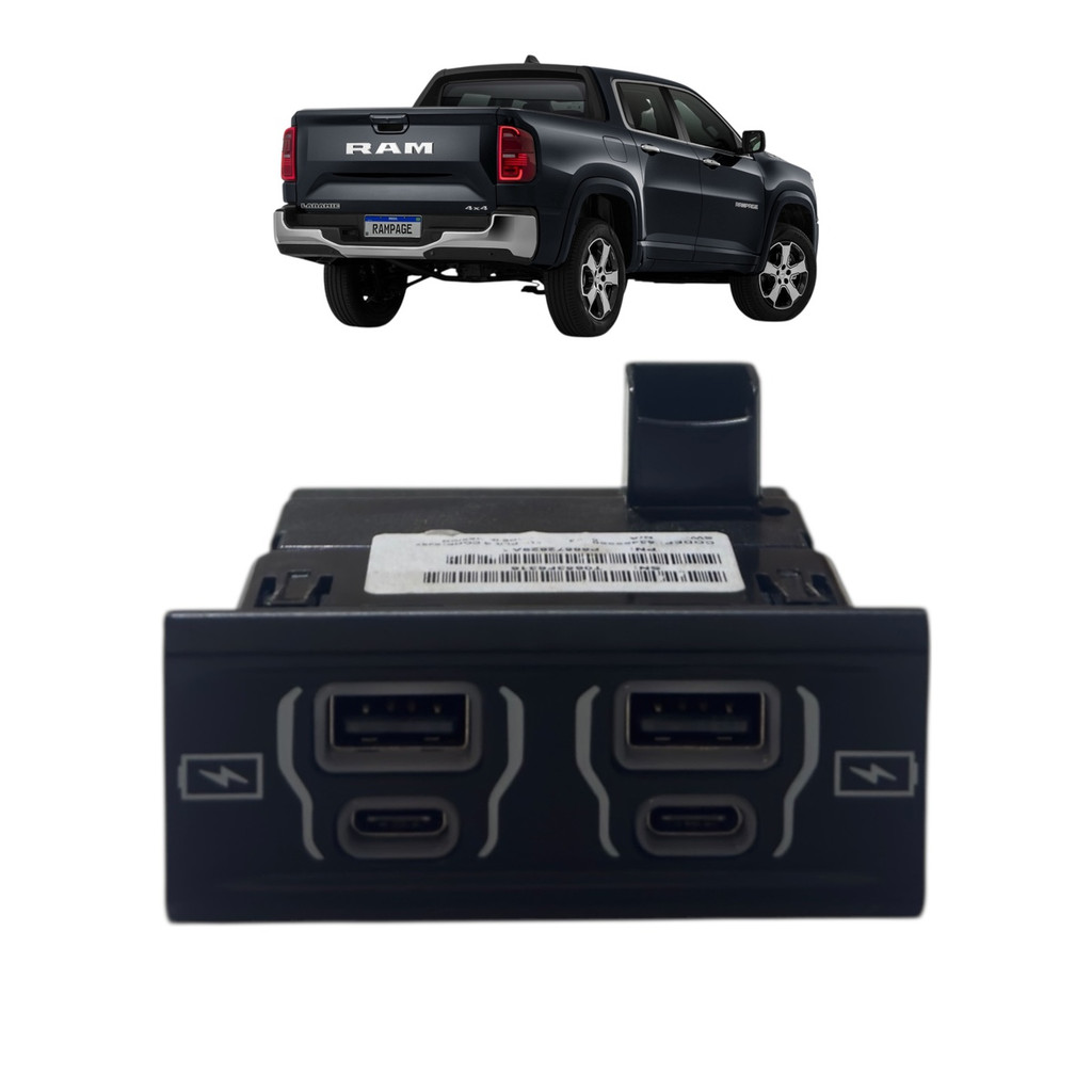 Tomada Entrada USB USB-C Original Rampage RAM 1500