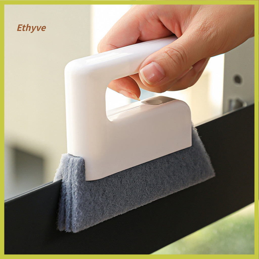 Floor Groove Brush Crevice Ergonomic for Keyboards Wall Corners Hard-to-reach Areas – Durable Bristles for Penetration