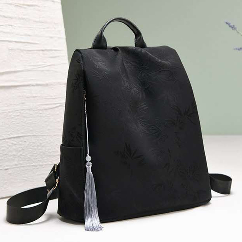 Bolsa femenina mochila Portátil de Poliéster da moda feminina Antifurto e à prova d'água Modelo 2262