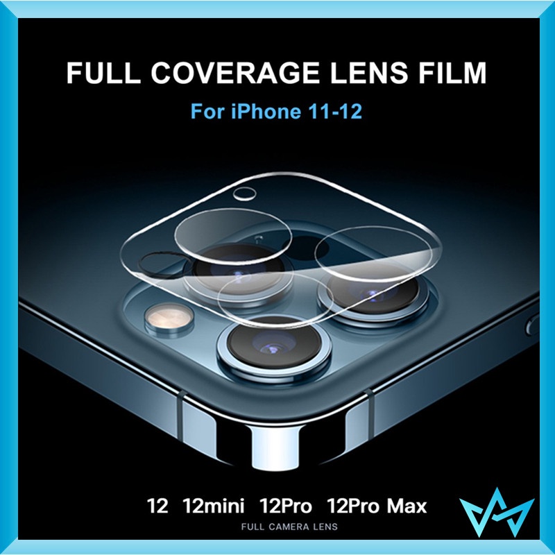 Camera Lens Full Cover Protective Clear Tempered Glass For iPhone 12 11 Pro Max mini iPhone11 Back Camera Protector