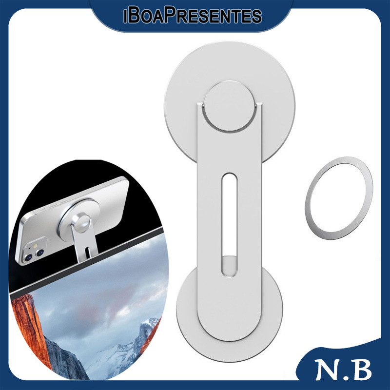 Suporte Magnético P/ iPhone Android Notebook Monitor Magsafe iBoa Presentes
