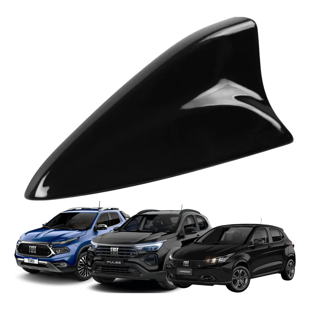 Antena Shark Tubarão Para base Grande Linha Fiat - Pulse Fast Beck Toro Argo Cronos e JEEP  Renegade compass comander Peugeot 206