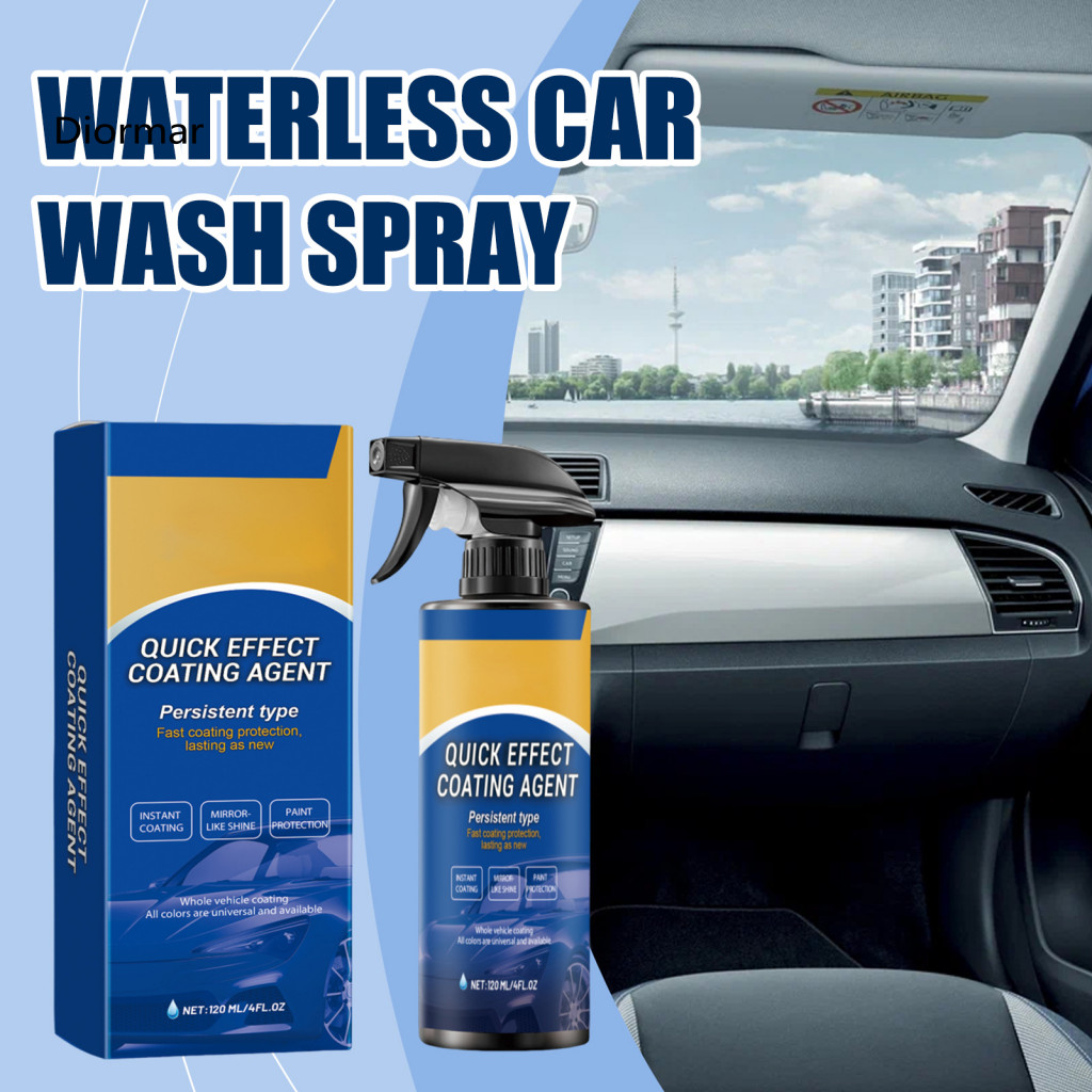 Paint Protection Spray Fast Acting Car Protectant Fast-acting Coating 120ml – Advanced Nanotech Waterless Cleaner Long