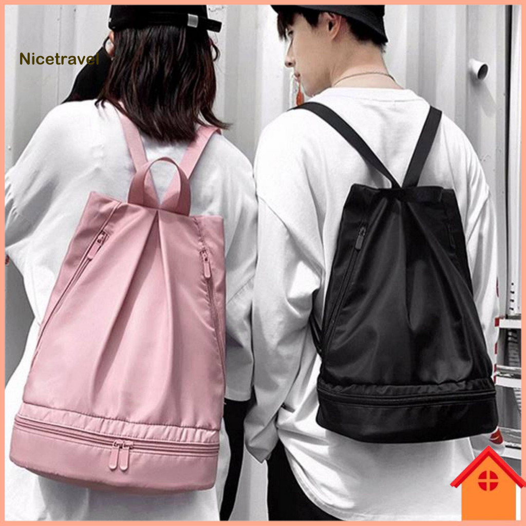 Swimming Gear Bag Waterproof with Wet Dry Separation Backpack Unisex Fitness Gym Beach Travel Storage for Outdoor Sports
