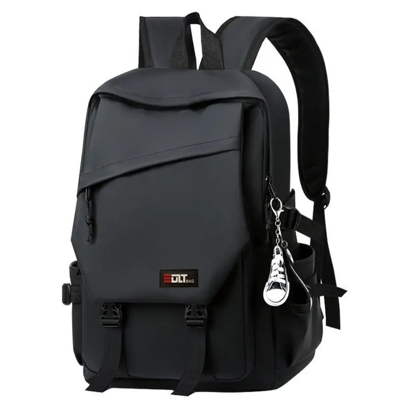 Fashionable Men's Backpack for School and Travel, High-quality waterproof soft canvas backpack with compartment for 15.6