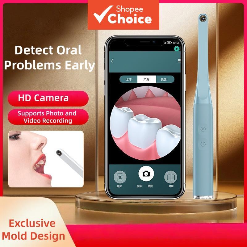 Câmera Oral para Uso Doméstico: Endoscópio Dentário 1080P WiFi à Prova d'Água com Imagem HD 2MP