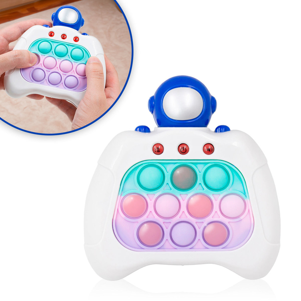 Brinquedo Pop It Eletrônico Mini Gamer Astronauta Educativo