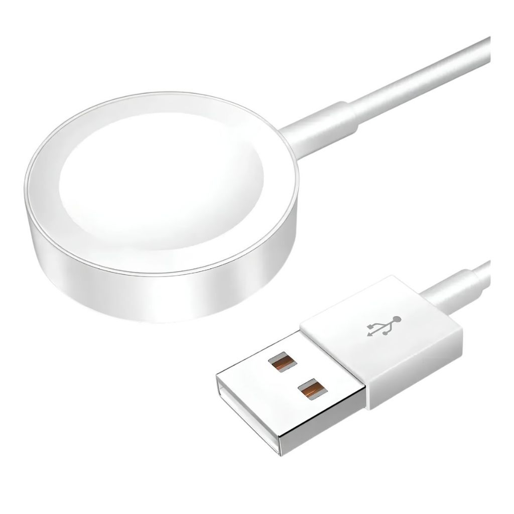 Carregador USB-C Wireless para Smartwatch Peining WU-H552 – Branco