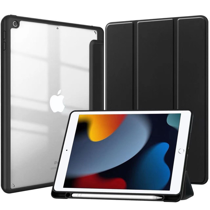 Capa Case Acrílico Magnética Com Suporte Caneta Para iPad 10.2 7/8/9 Geração A2197 2019