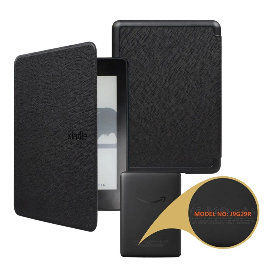 Case Magnética Couro Para Kindle 10 2019 J9G29R 6'' - Lisa