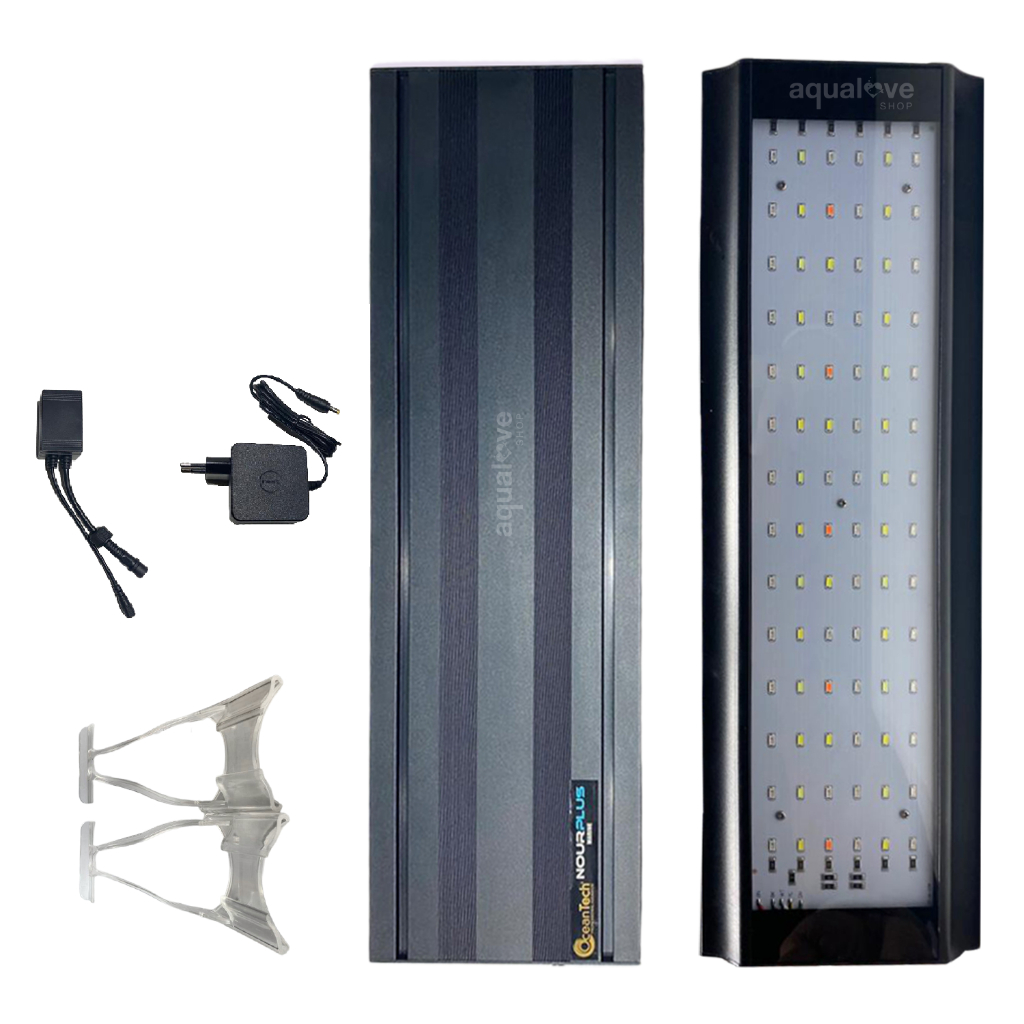 Luminária Oceantech Aquário Marinho 60cm Nour Plus Bluetooth