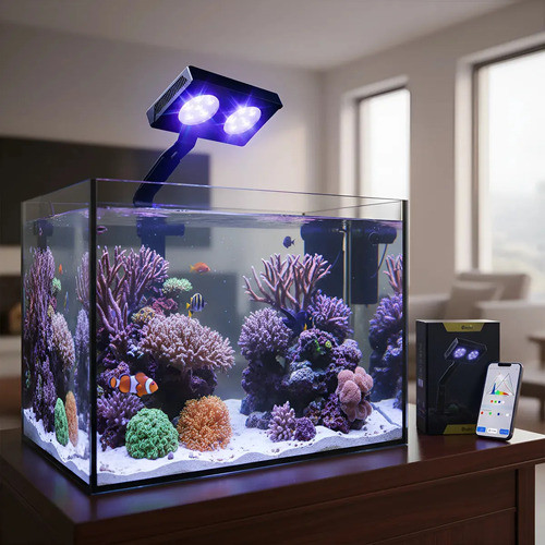 Luminária Led Oceantech Artika 36w Aquário Marinho Bluetooth