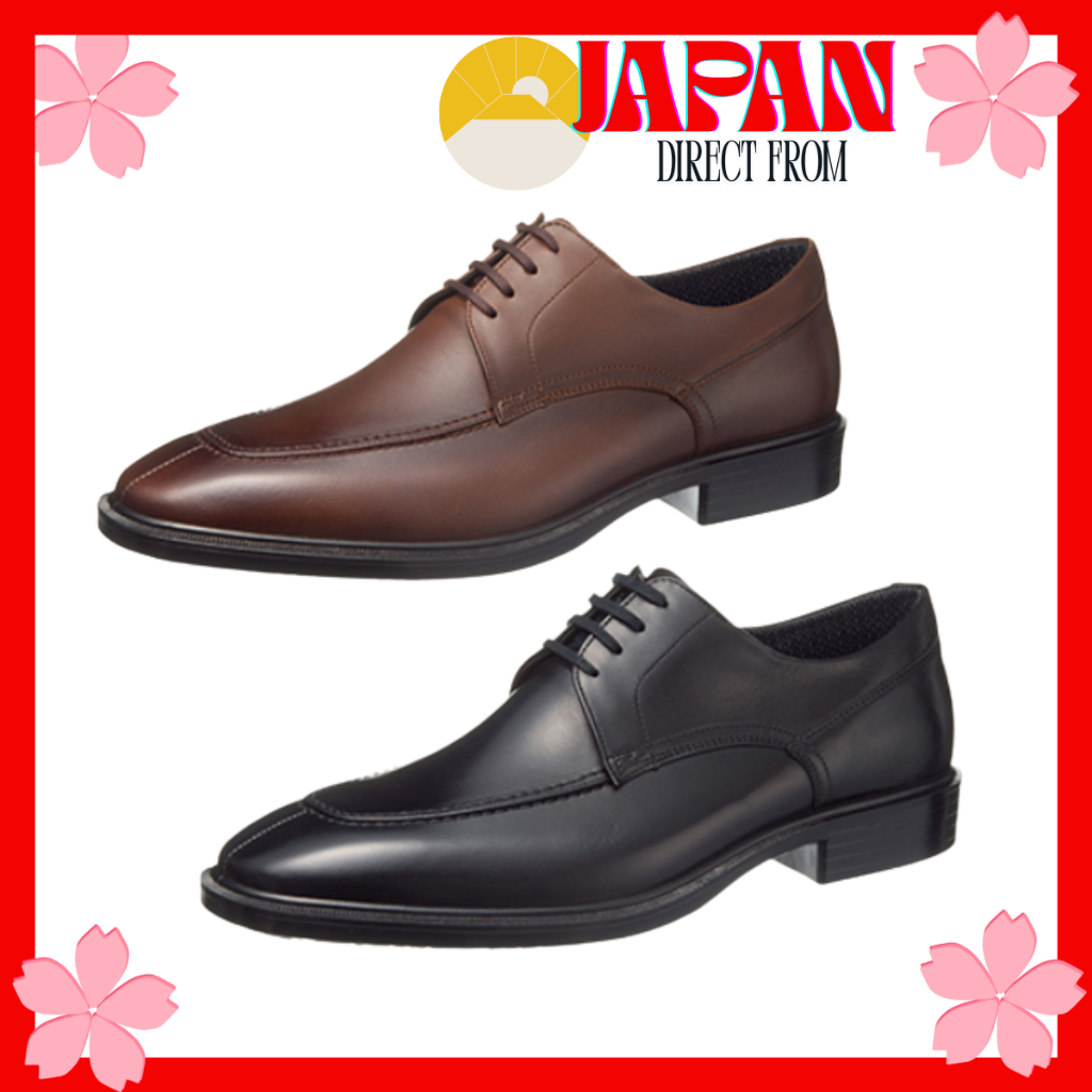 【Direct from Japan】Asahi Shoes Men's Business GORE-TEX Waterproof Leather Derby 3E Made in Japan