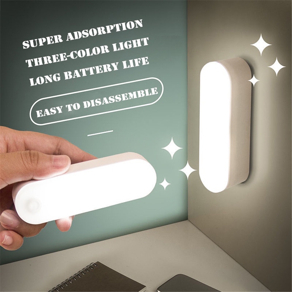 Lâmpada De Mesa Multifuncional LED-10 Cm Montada Na Parede , Magnética , Carregamento USB , Luz De Cabeceira Regulável P